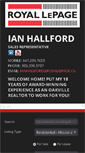 Mobile Screenshot of ianhallford.com
